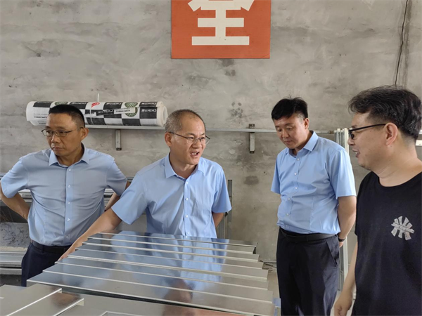 中心建筑、电气专业技术人员赴山东益坤门窗科技有限公司观摩学习