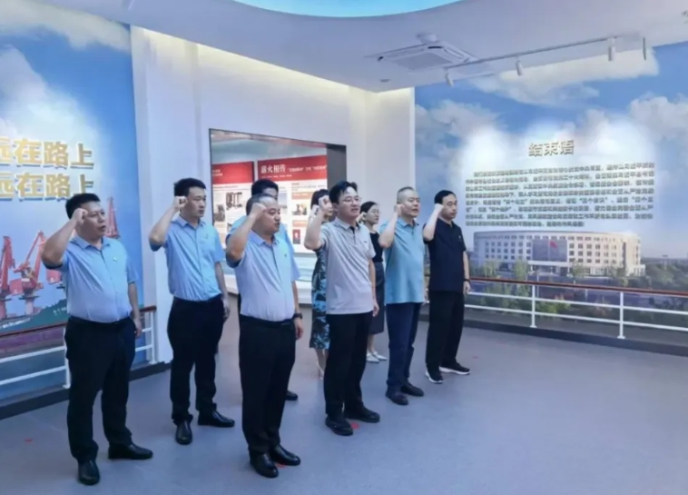 【七一】中心与北海经开区住建局、滨化工程公司开展党建共建主题活动