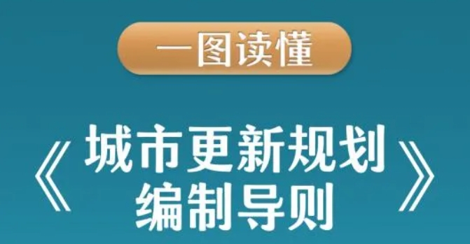《城市更新规划编制导则》发布，一图读懂！