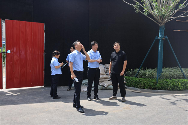 中心建筑、结构专业审查人员赴博兴县财金绿城•桂语朝阳项目参观学习