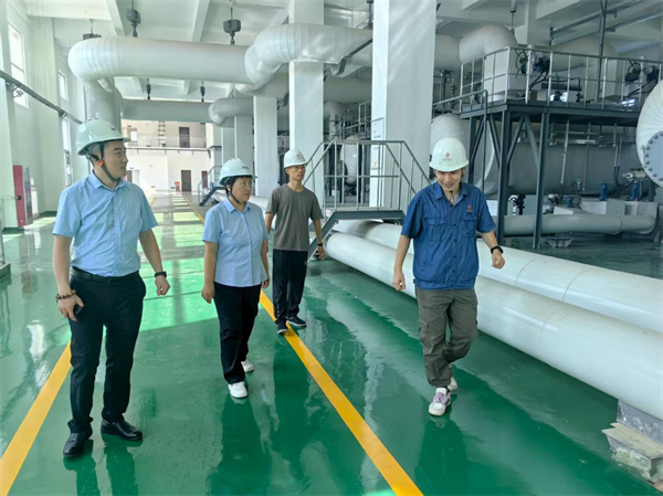 中心暖通专业审查人员赴滨州热力有限公司西首站扩建项目参观学习