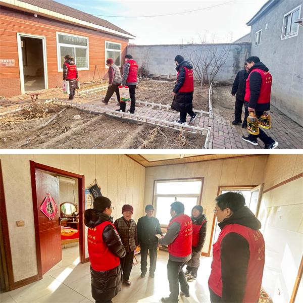 新年送新衣｜中心慰问受资助家庭